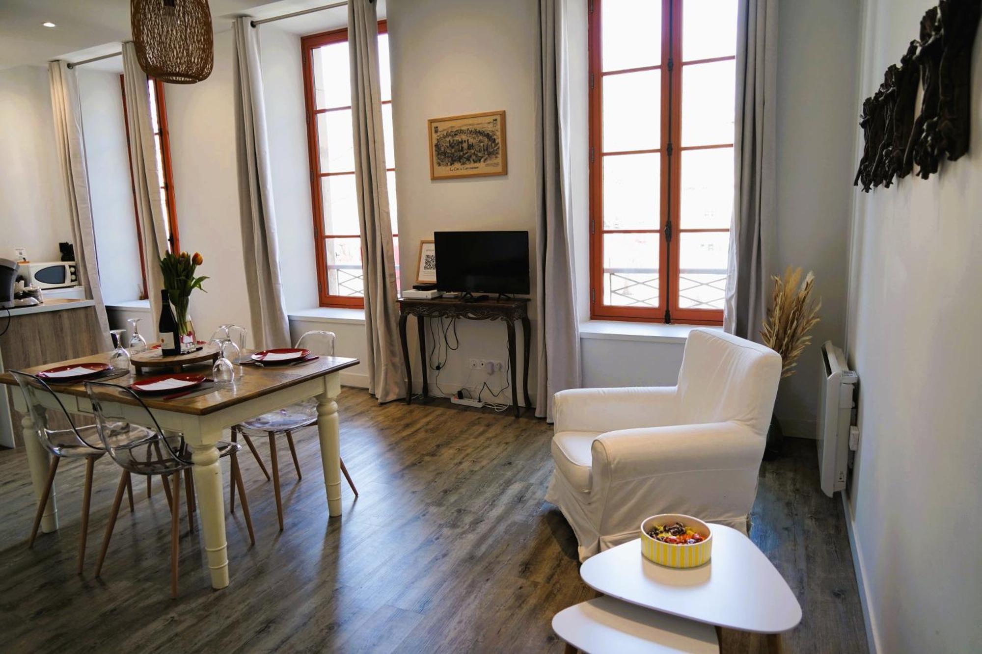 Apartamento La Magie De Carnot Meuble De Tourisme 3 Etoiles Carcasona Exterior foto