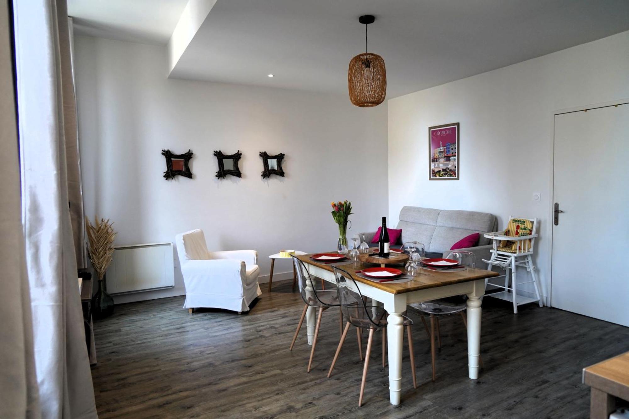 Apartamento La Magie De Carnot Meuble De Tourisme 3 Etoiles Carcasona Exterior foto